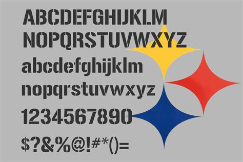 pittsburgh steelers font
